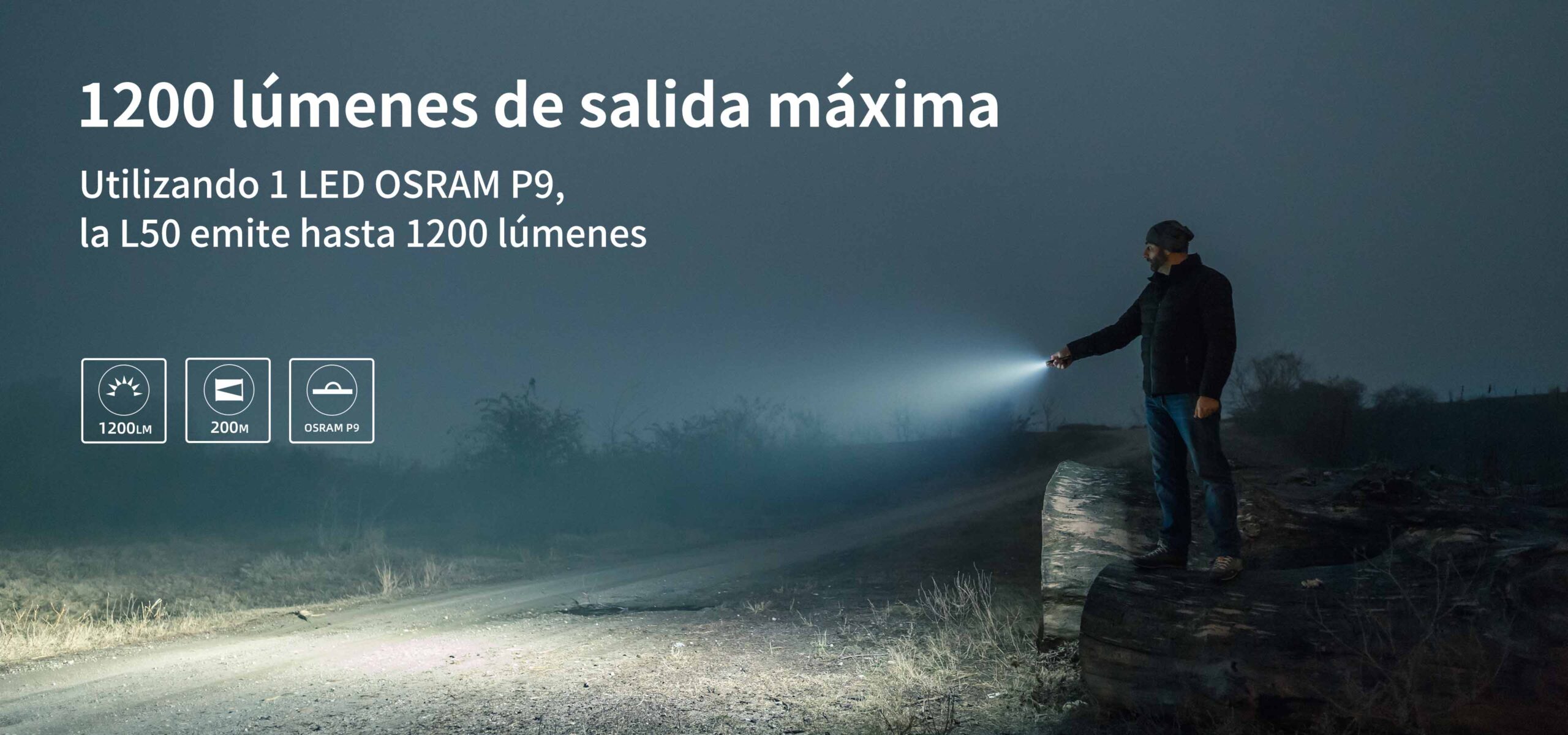 wuben L50 linterna
